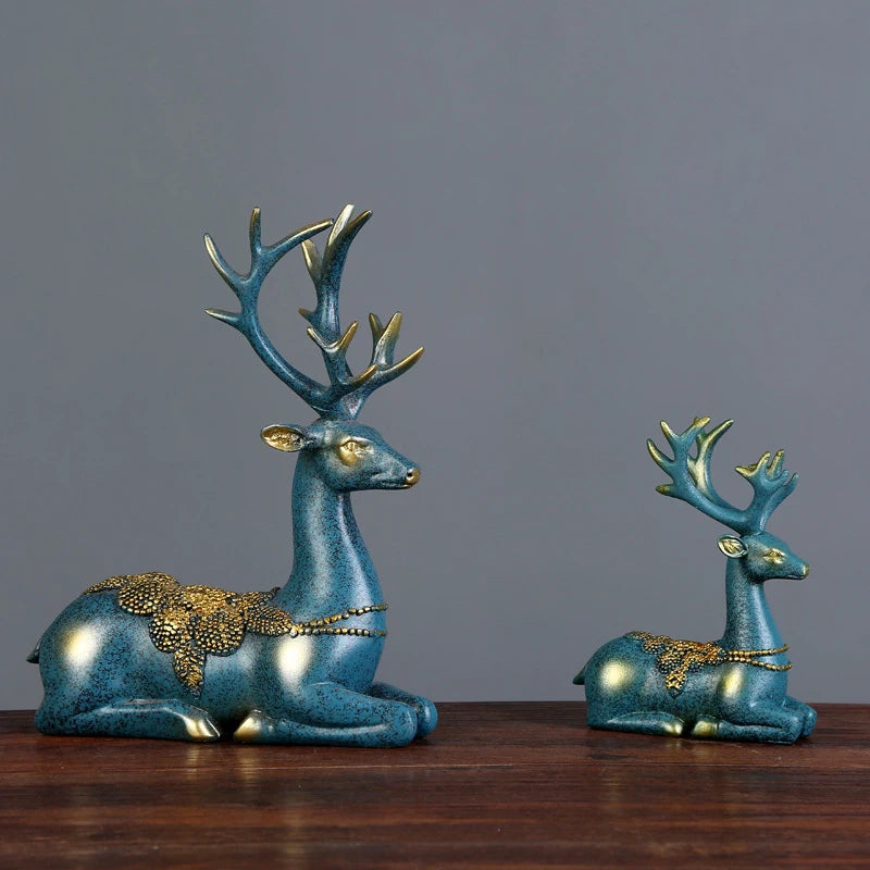 Nordic Grace Deer Wall Sculpture