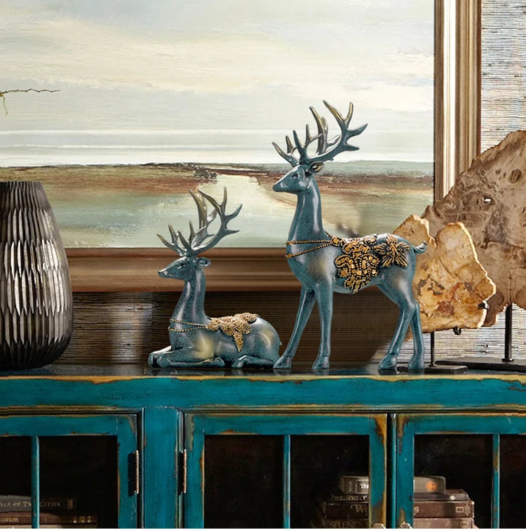 Nordic Grace Deer Wall Sculpture