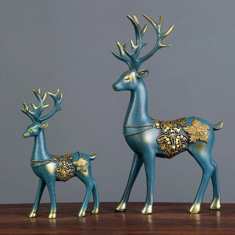 Nordic Grace Deer Wall Sculpture