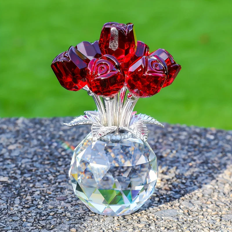 Eternal Bloom Crystal Rose Bouquet