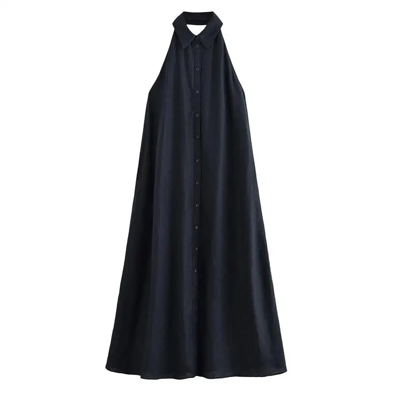 Aurelia Neckline Maxi Dress
