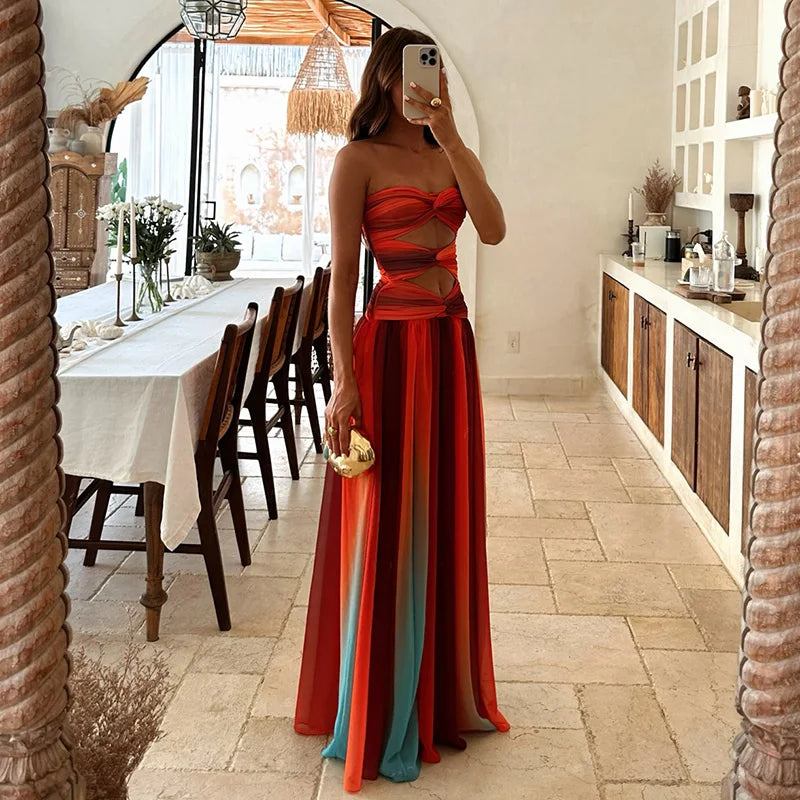 Elegant Off Shoulder A-line