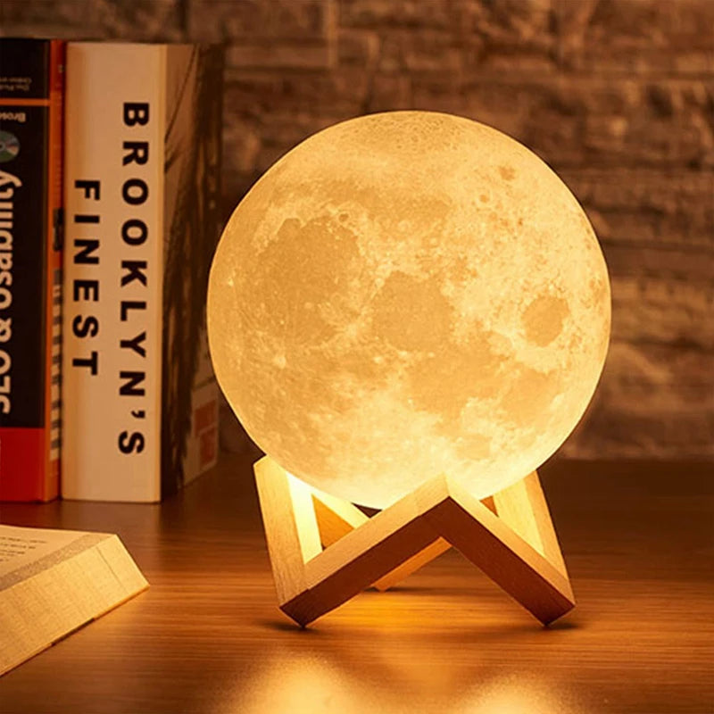 Celestial MoonGlow LED Lamp