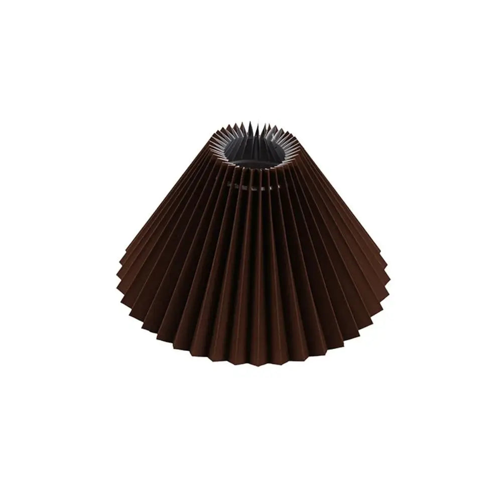 Modern Pleated Lampshade Minimalist Washable Chandelier Cover DIY Retro Table Lamp Cover Pendant Indoor Lighting Accessories