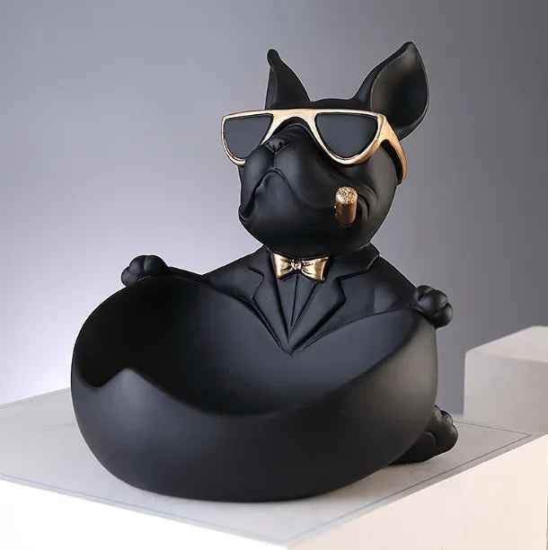 Guardian Pup Storage Sculpture