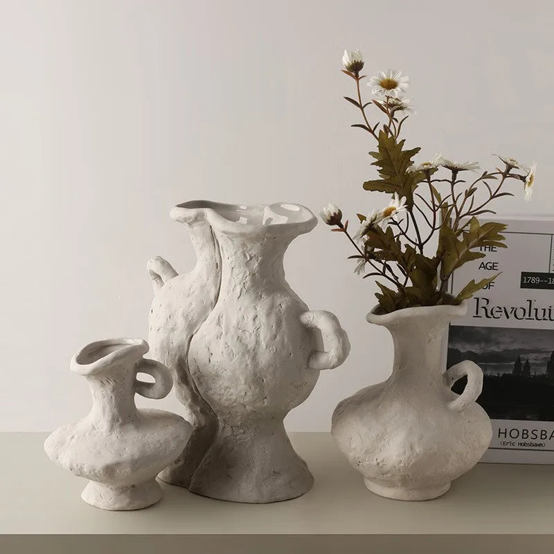 Nordic Mist Ceramic Hydro Vase