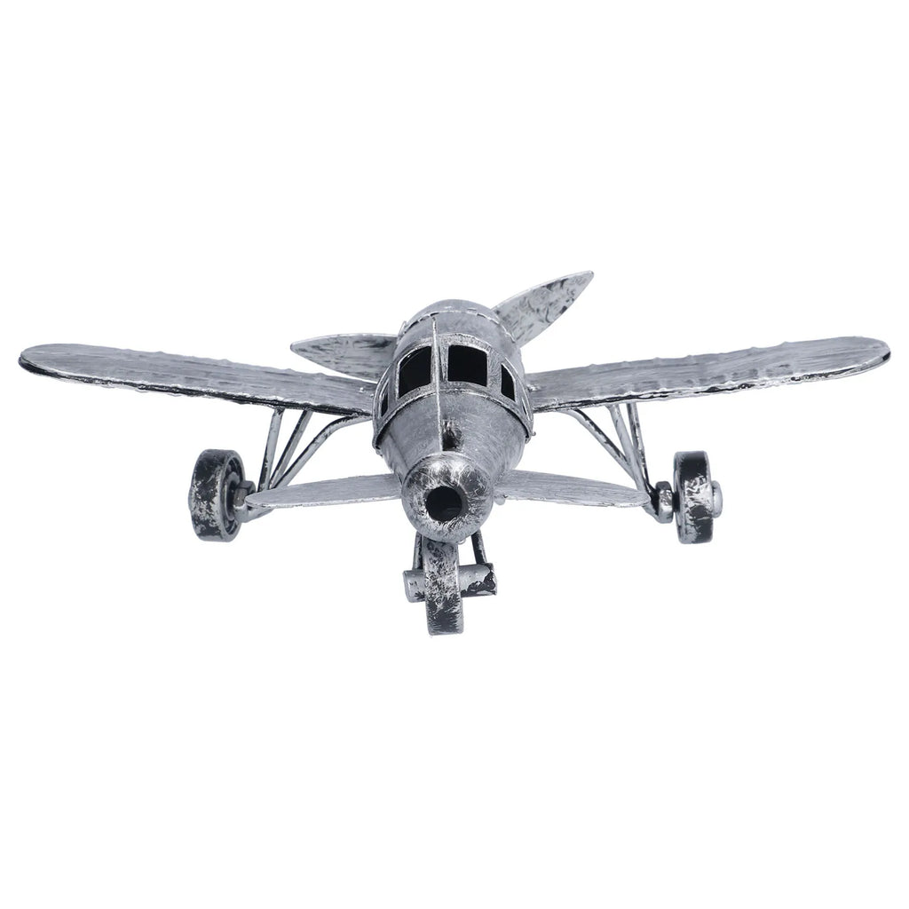 Sky Voyager Vintage Airplane Sculpture