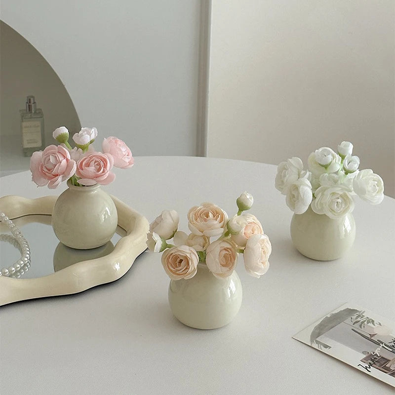 Nordic Whisper Ceramic Vase