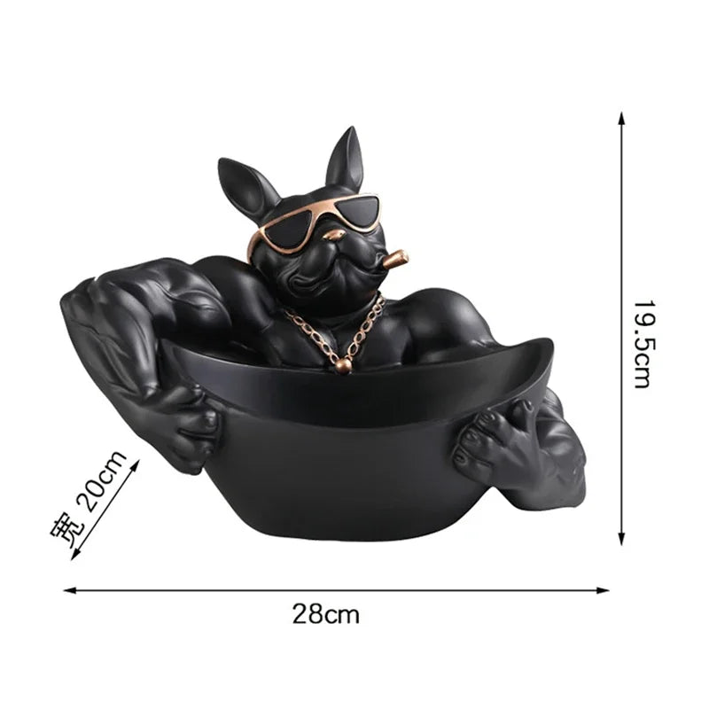 Guardian Pup Storage Sculpture