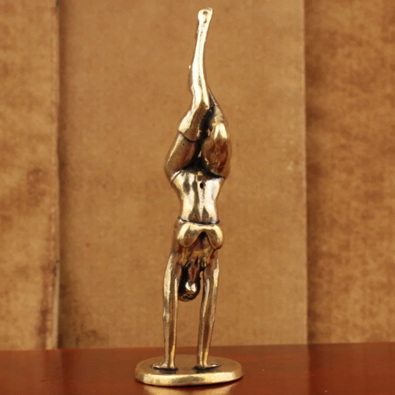 Zen Balance Headstand Figurine