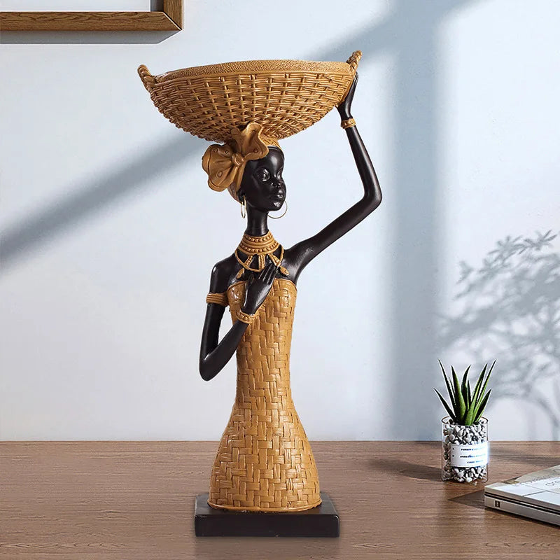 Nubian Grace Artisan Figure