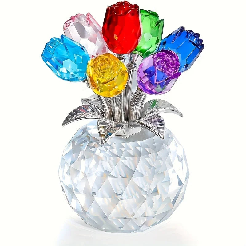 Eternal Bloom Crystal Rose Bouquet