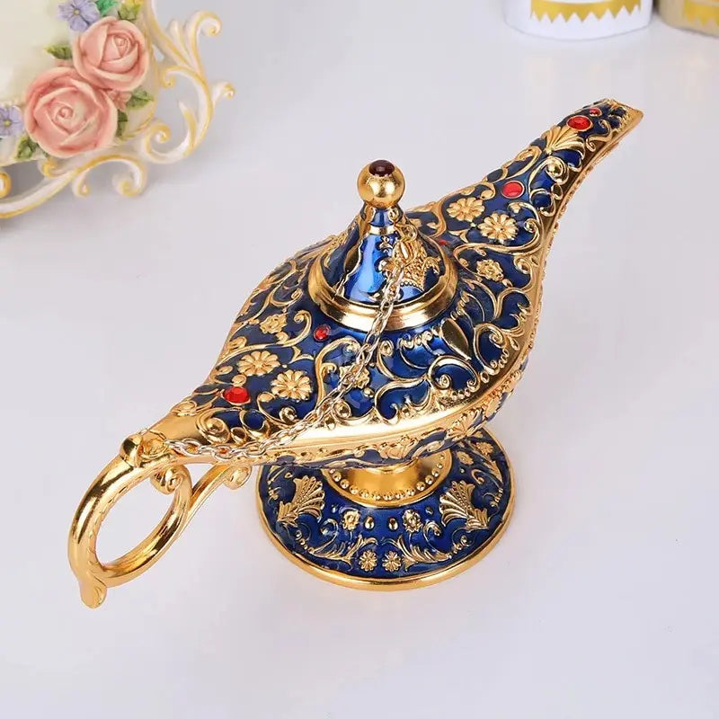 Golden Genie Heritage Lamp