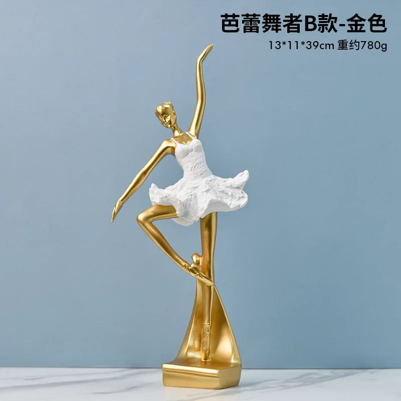 Golden Ballet Grace Figurine