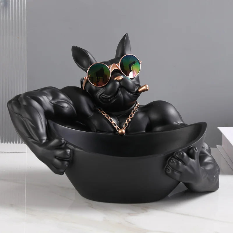 Guardian Pup Storage Sculpture