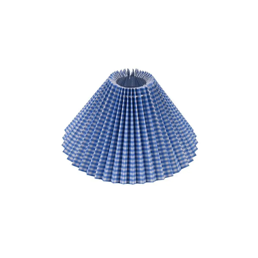 Modern Pleated Lampshade Minimalist Washable Chandelier Cover DIY Retro Table Lamp Cover Pendant Indoor Lighting Accessories