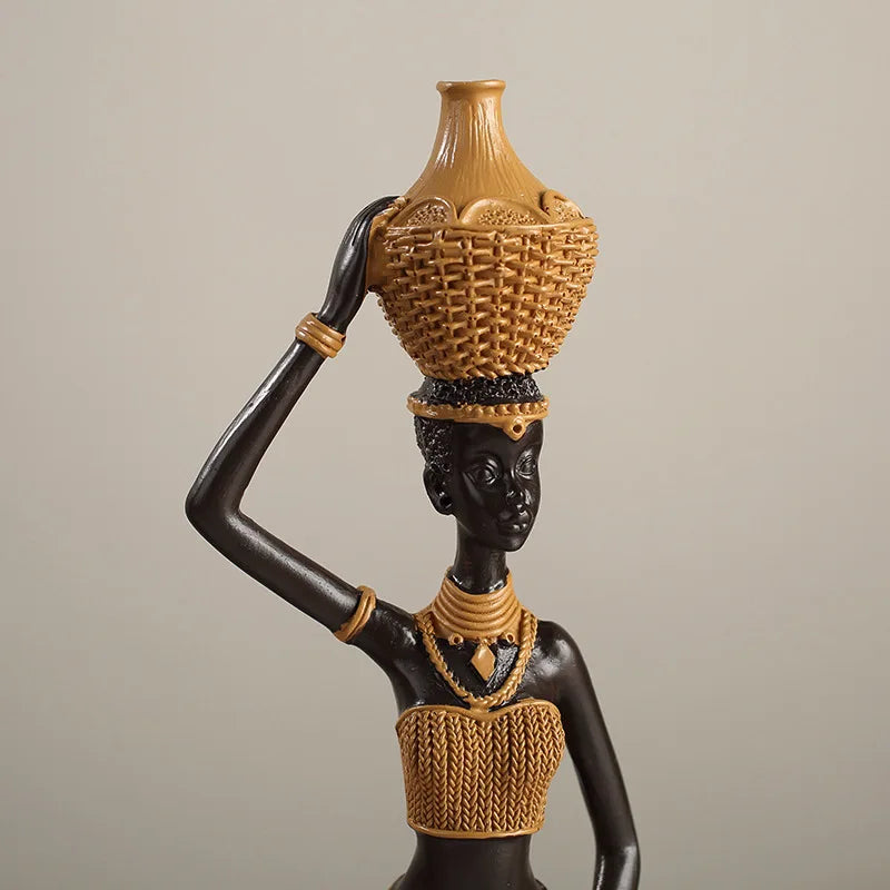 Nubian Grace Artisan Figure