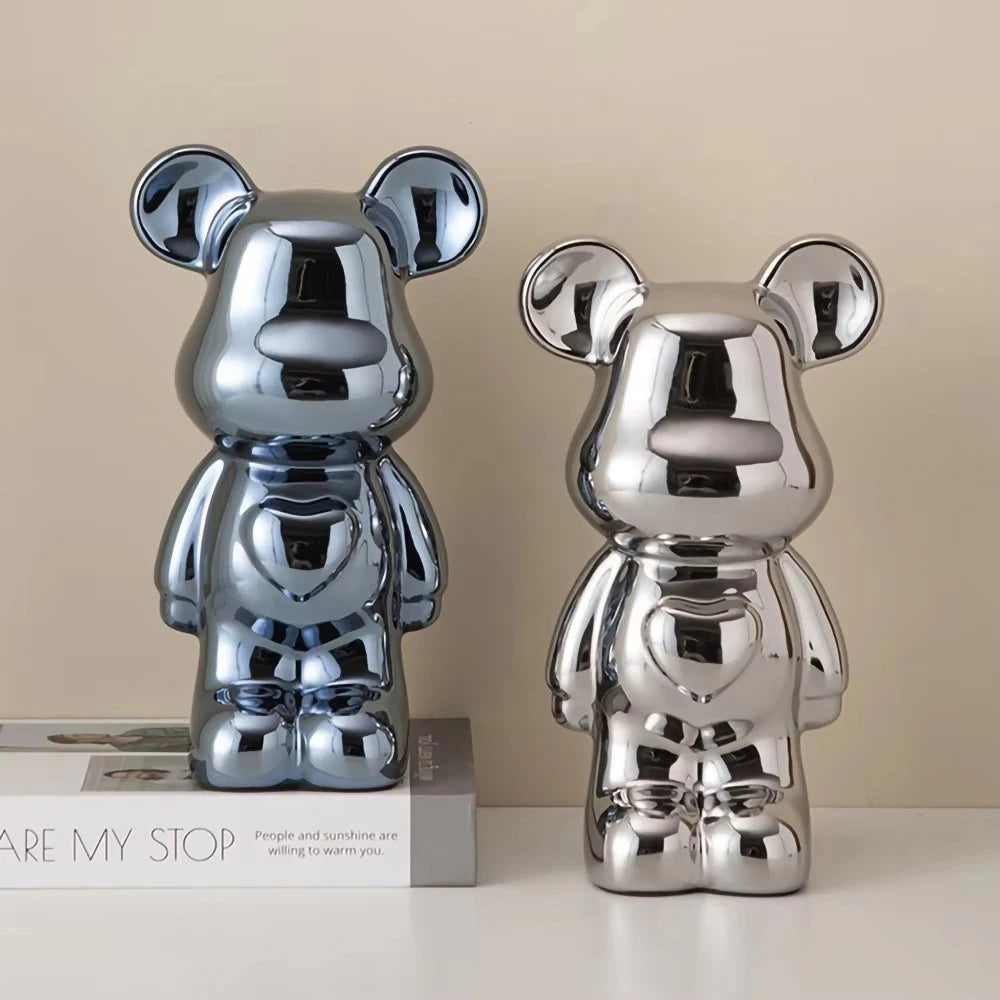 Teddy Luxe Bear Sculpture