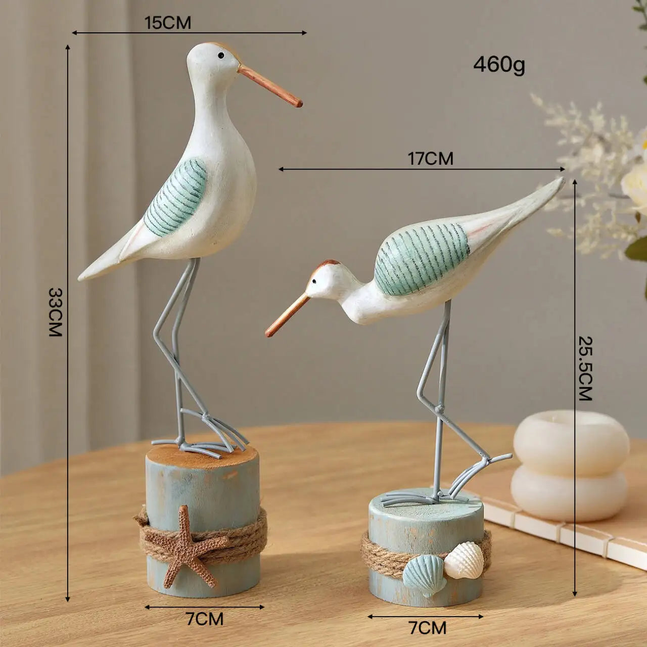 Seabird Serenity Duo Decor Set