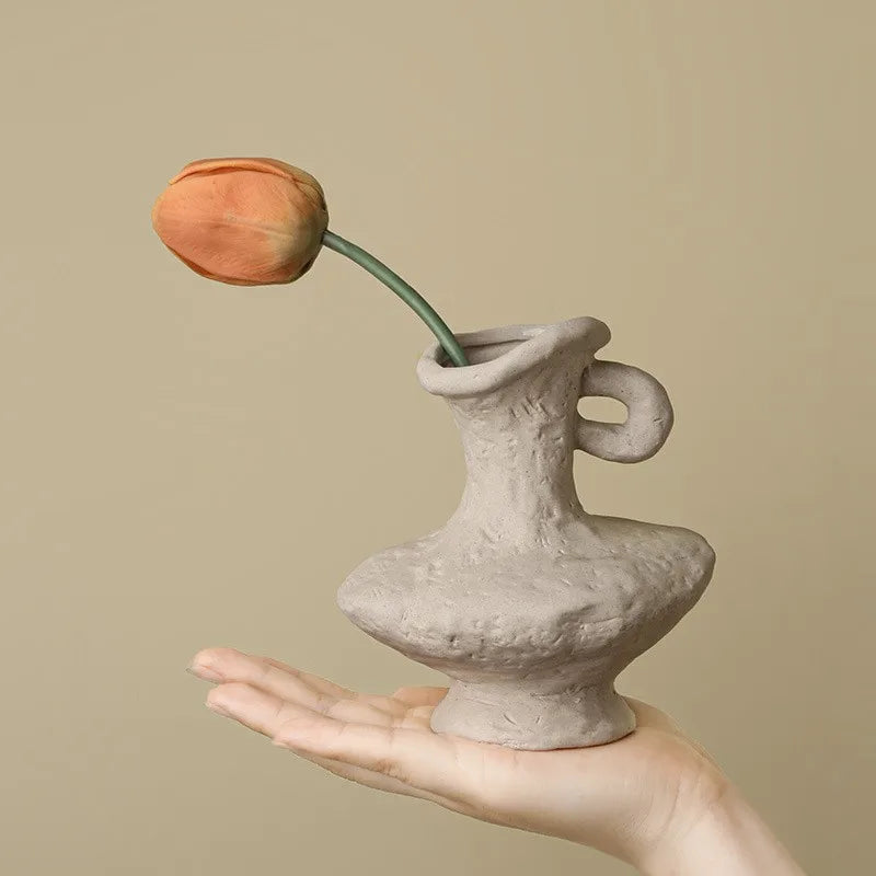 Nordic Mist Ceramic Hydro Vase