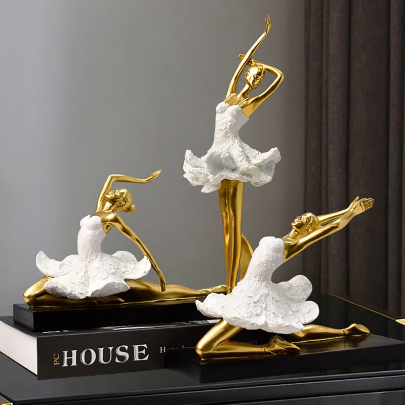 Golden Ballet Grace Figurine