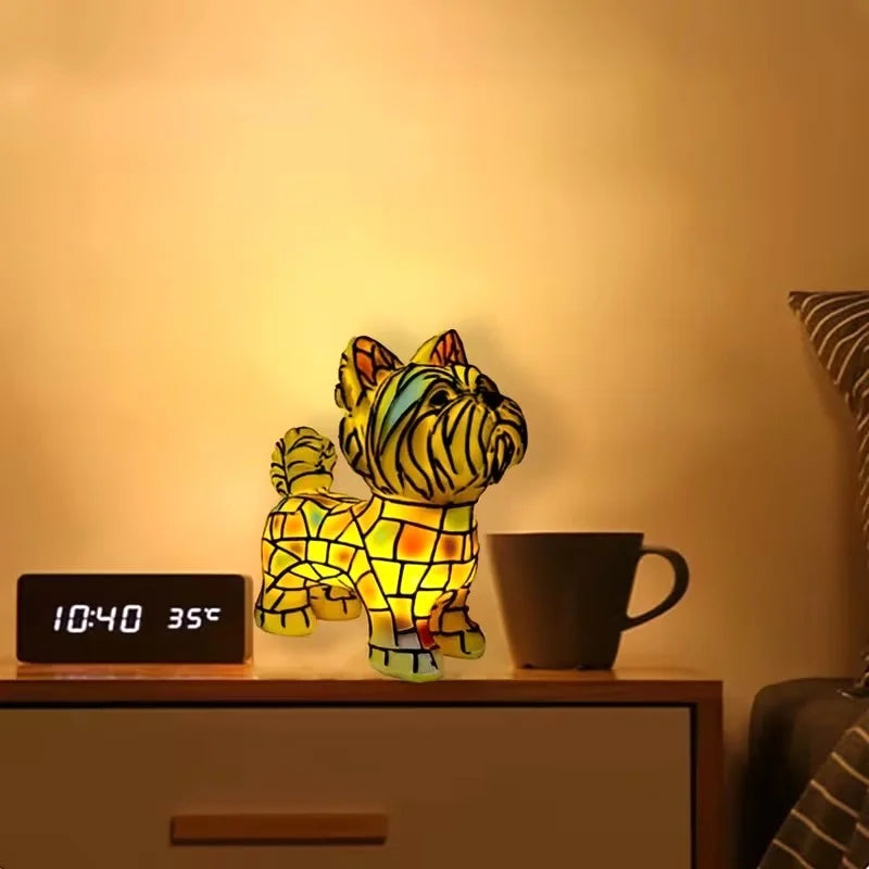 Aurora Pup Glow Lamp