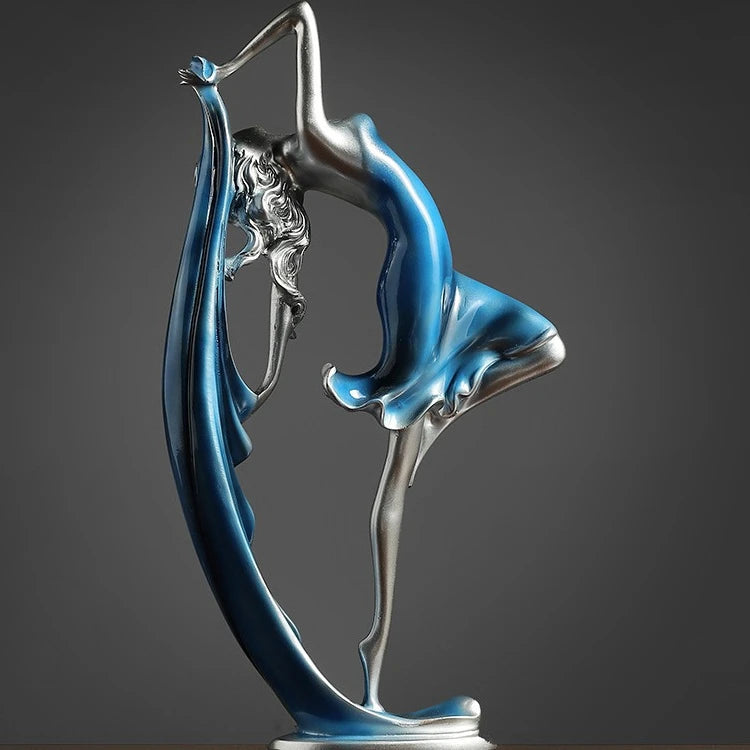 Graceful Waltz Lady Sculpture