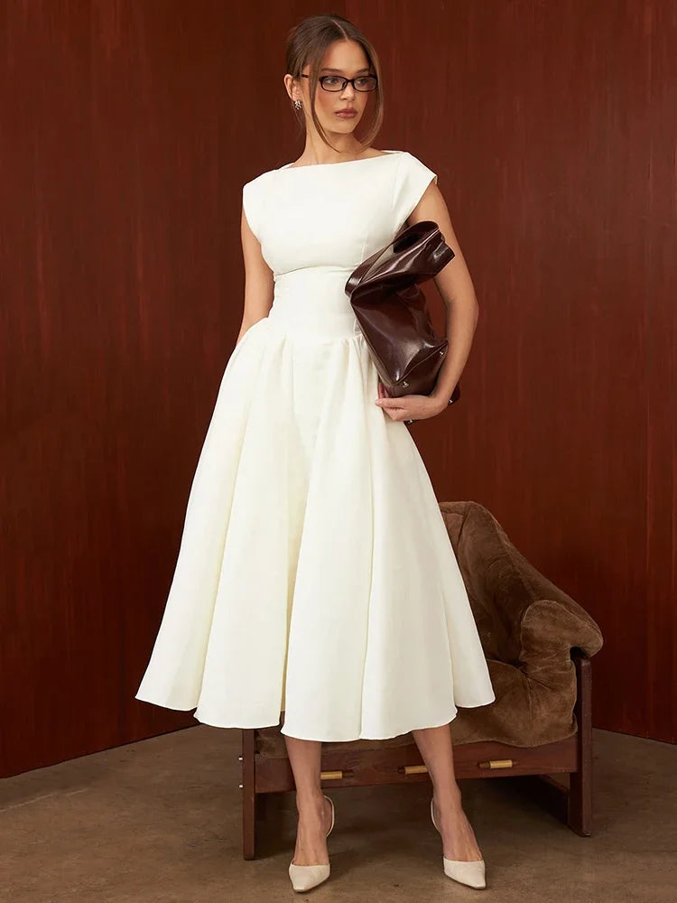 Suninheart Stella Open-Back Occasion Dress