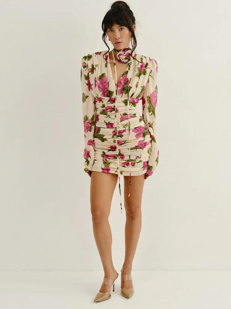 Floral Whisper Mini Dress