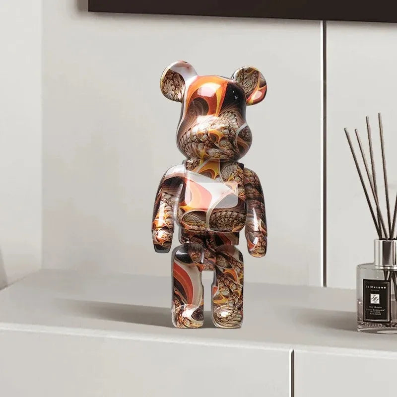 Graffiti Bear Figurine