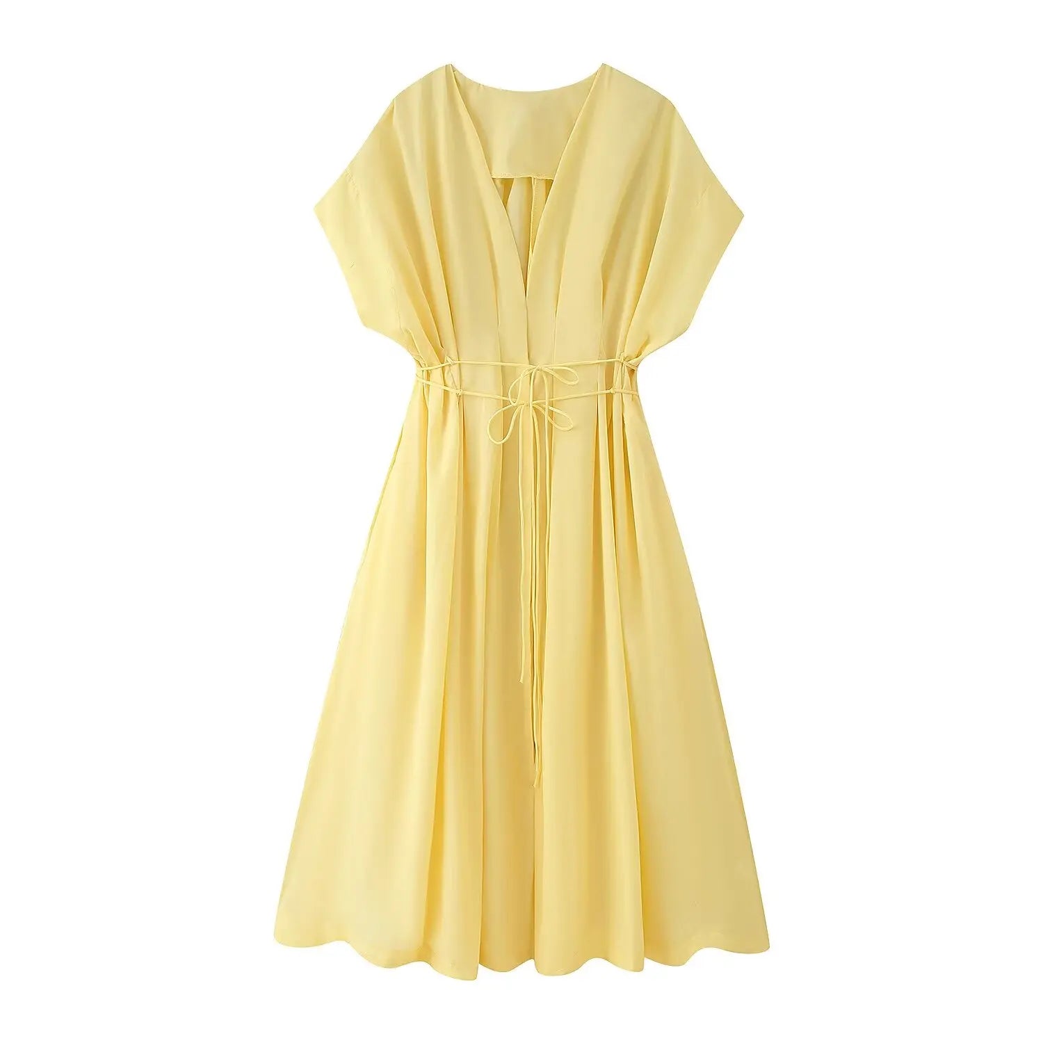 Aurelia V-Neck Midi Dress