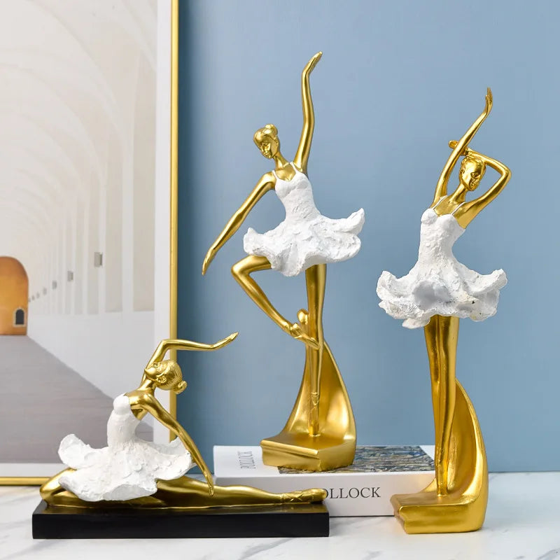 Golden Ballet Grace Figurine