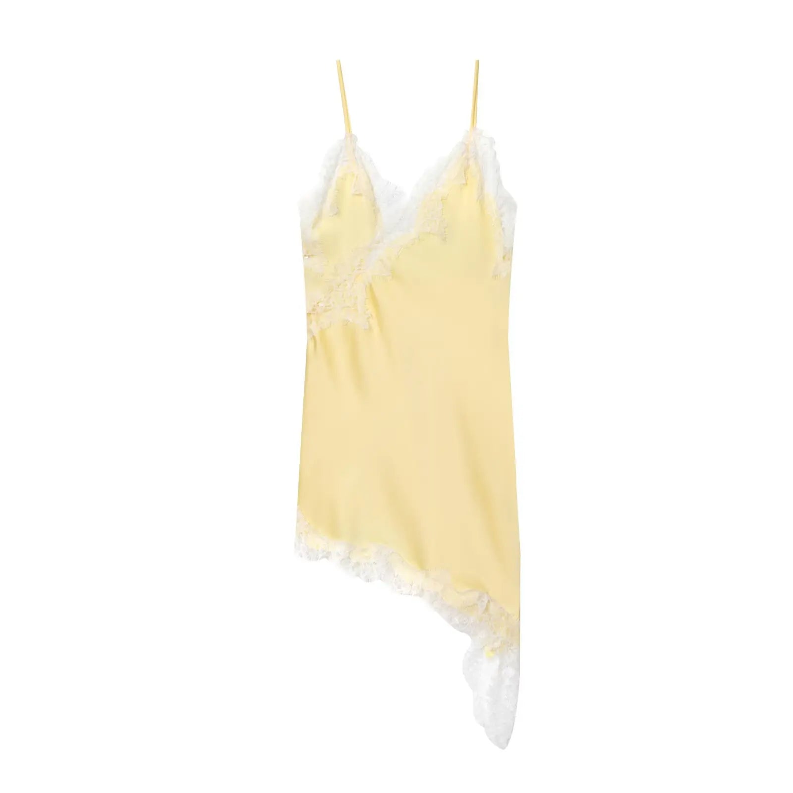 Luna Lace Satin Mini Dress