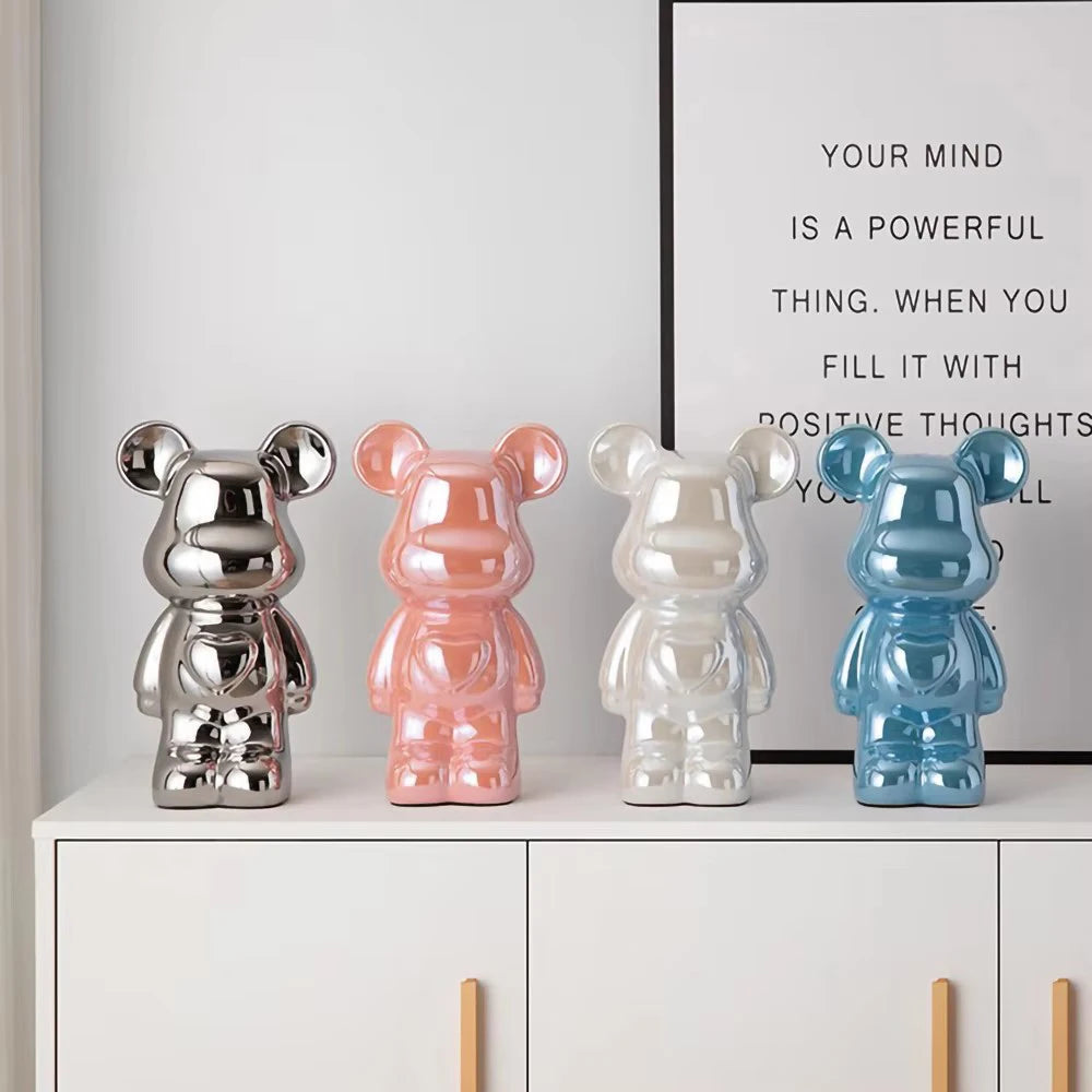 Teddy Luxe Bear Sculpture
