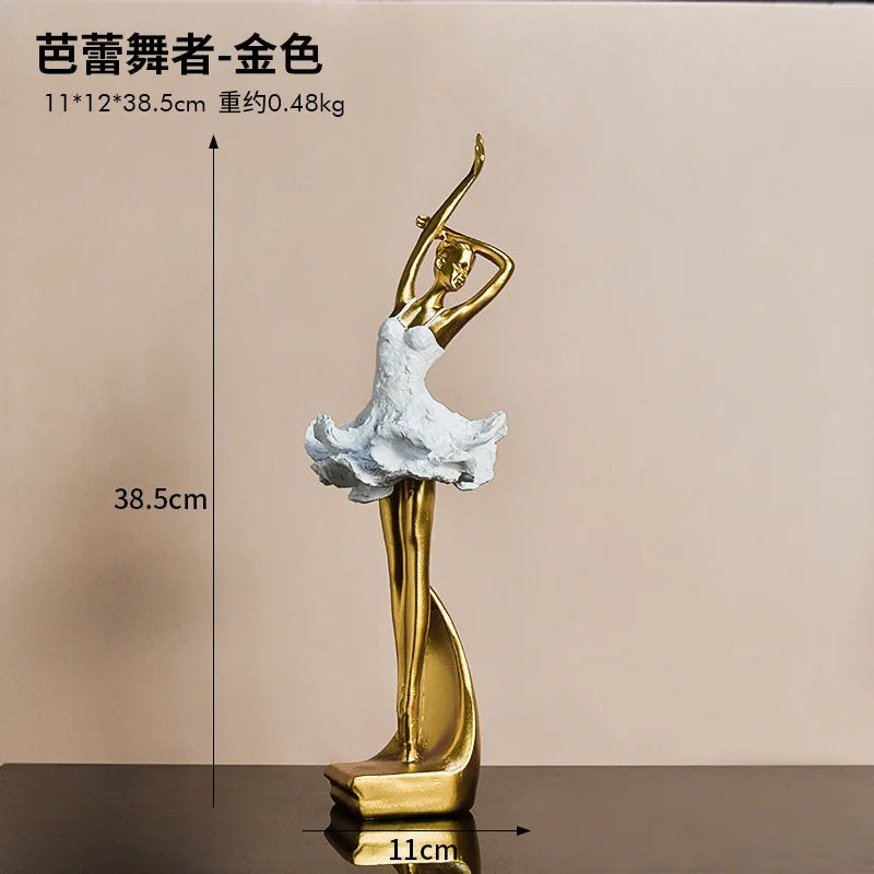 Golden Ballet Grace Figurine