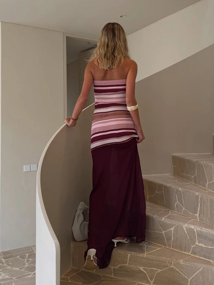 Midnight Stripe Set
