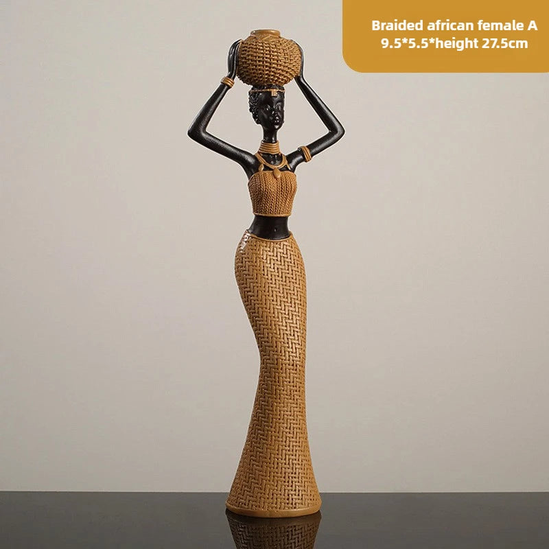 Nubian Grace Artisan Figure