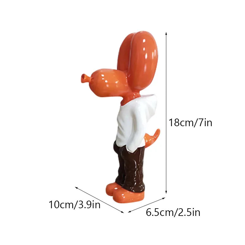 Pop Balloon Pup Sculpture
