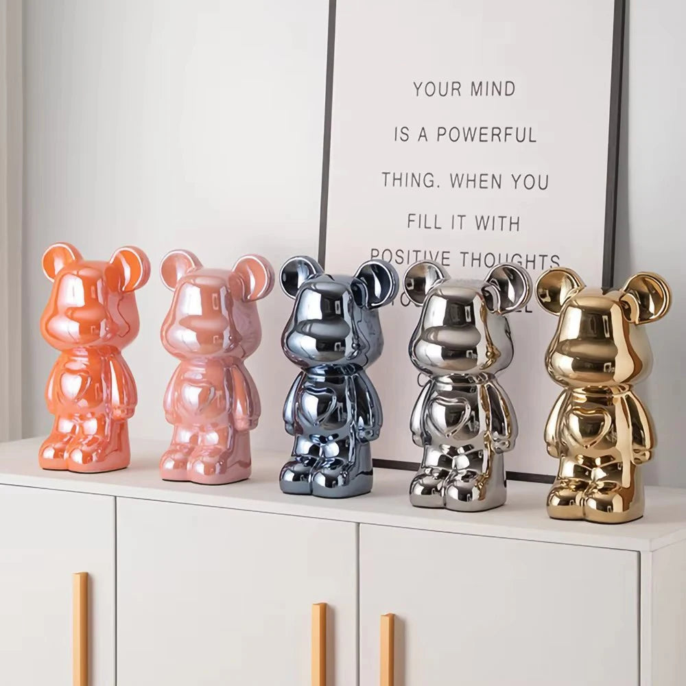Teddy Luxe Bear Sculpture