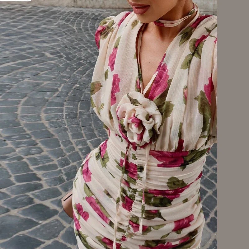 Floral Whisper Mini Dress