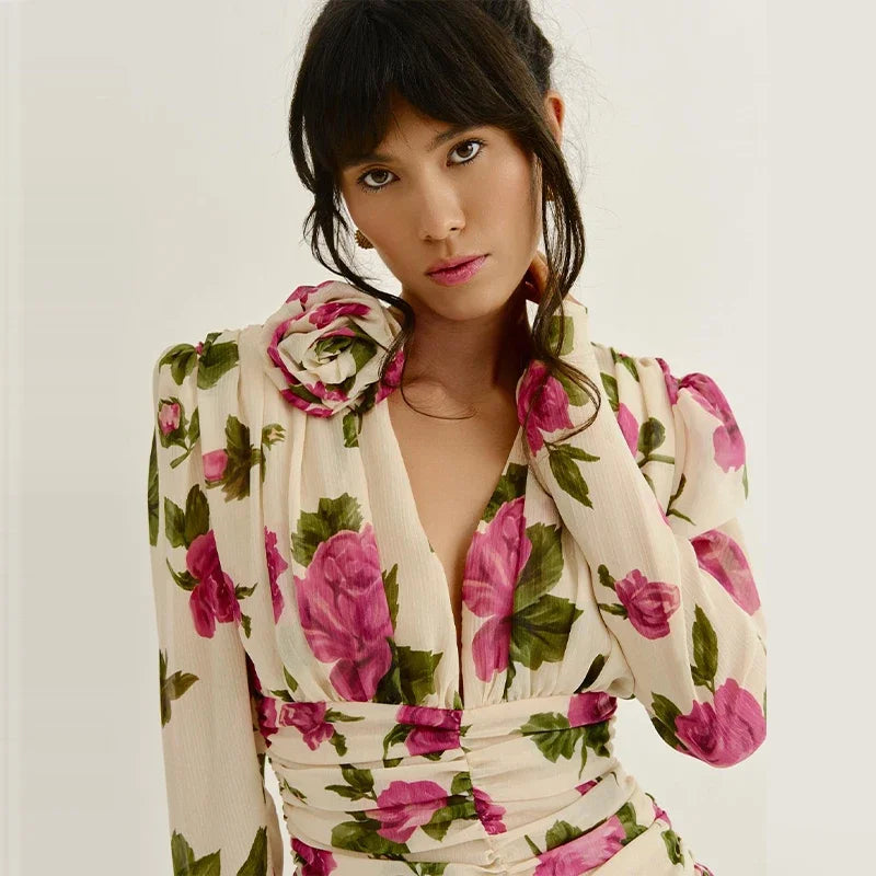 Floral Whisper Mini Dress