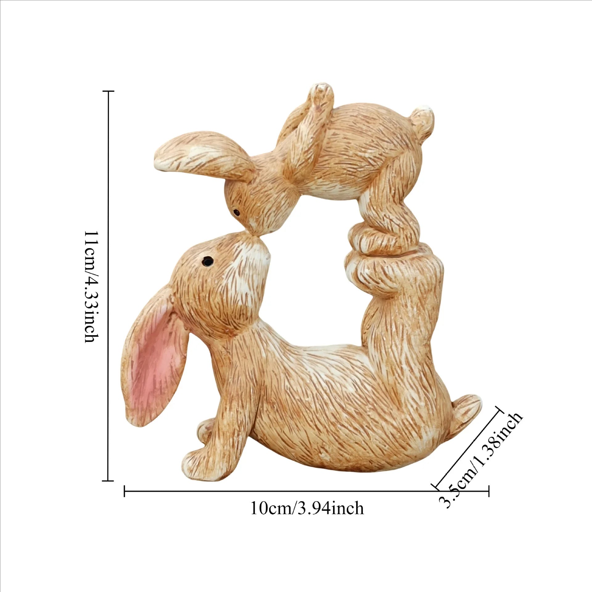 Eternal Bunny Kiss Statue
