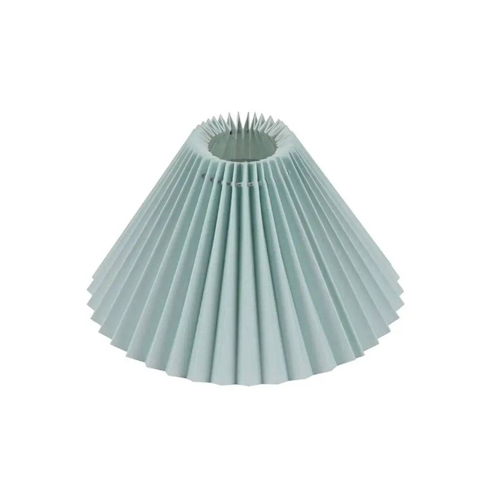 Modern Pleated Lampshade Minimalist Washable Chandelier Cover DIY Retro Table Lamp Cover Pendant Indoor Lighting Accessories