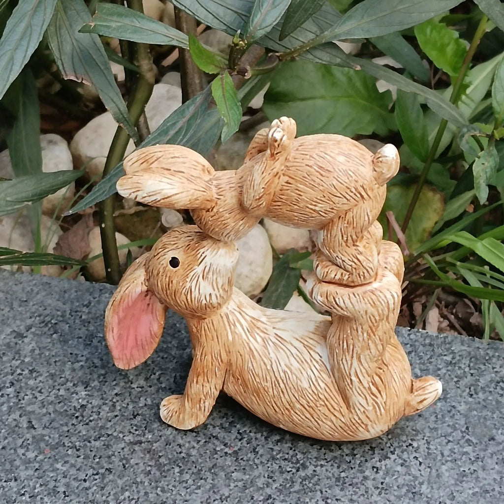 Eternal Bunny Kiss Statue
