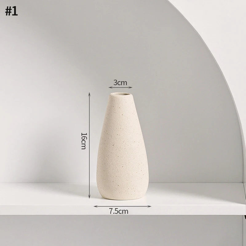 Nordic Elegance Ceramic Vase