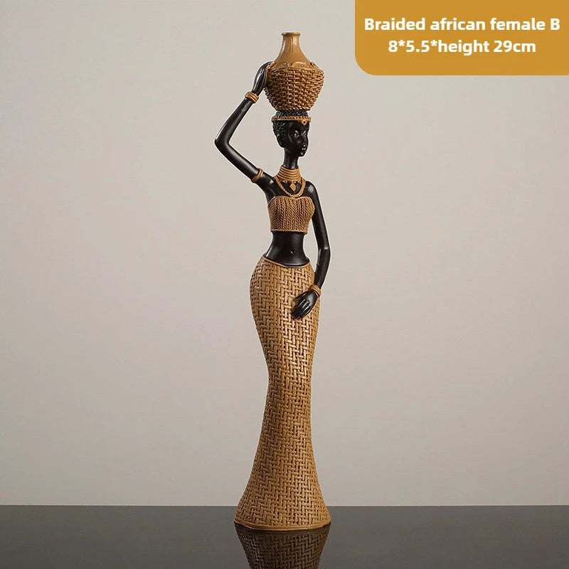 Nubian Grace Artisan Figure