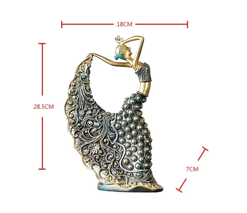Peacock Dancer Model
