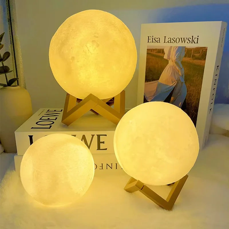 Celestial MoonGlow LED Lamp