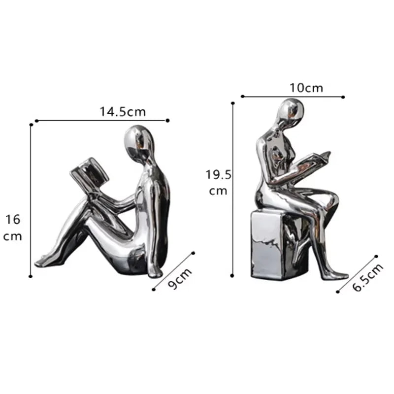 Ceramic Girl Figure Book