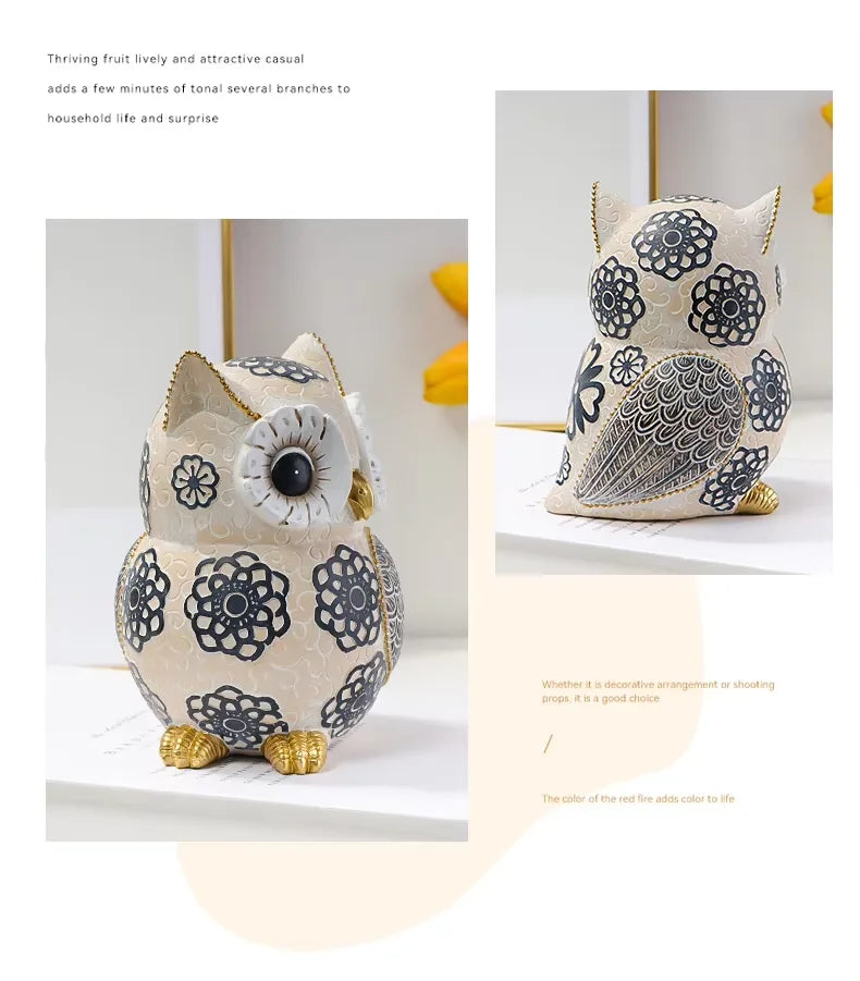 Mystic Owl Elegance Decor